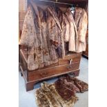 A COLLECTION OF FUR COATS