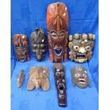A COLLECTION OF MASKS