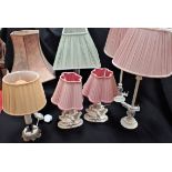 A PAIR OF LAURA ASHLEY TABLE LAMPS