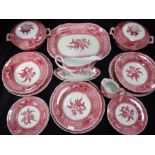 A COPELAND SPODE'S 'CAMILLA' PART DINNER SERVICE