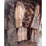 A COLLECTION OF FUR COATS