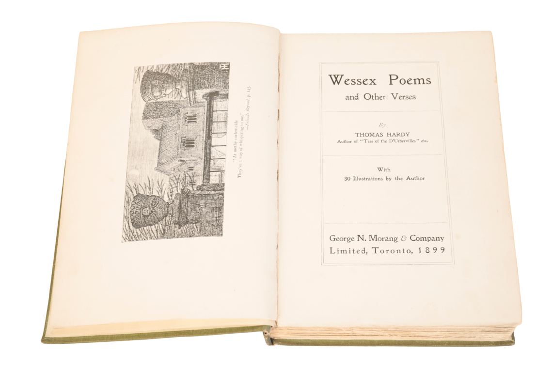 THOMAS HARDY 'Wessex Poems and Other Verses' - Image 2 of 3