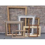 A COLLECTION OF PICTURE FRAMES, SOME MODERN