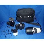 CANON EOS 5D MARK III DSLR WITH 70-200MM LENS
