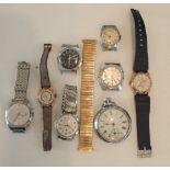 A COLLECTION OF GENTLEMENS' WATCHES