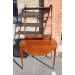 A 19TH CENTURY MAHOGANY PEMBROKE TABLE