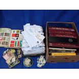A QUANTITY OF STAMPS AND FIRST DAY COVERS