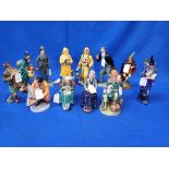 A COLLECTION OF ROYAL DOULTON CHARACTER FIGURINES