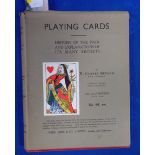 W. GURNEY BENHAM: 'PLAYING CARDS - HISTORY OF THE PACK AND EXPLANATION OF ITS MANY SECRETS'