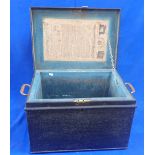 A VICTORIAN THOMAS MILNER & SON PATENT STRONG BOX