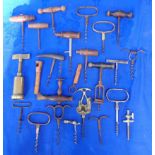 A COLLECTION OF VINTAGE CORKSCREWS