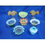 A COLLECTION OF VICTORIAN GLASS