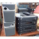 A COLLECTION OF SONY STEREO EQUIPMENT