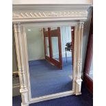 A 19TH CENTURY FLEMISH STYLE WALL MIRROR