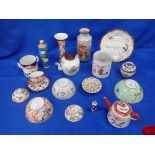 A COLLECTION OF VARIOUS CHINESE AND JAPANESE CERAMICS