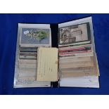 A COLLECTION OF 19TH/20TH CENTURY POST CARDS, AMERICAN POSTAGE