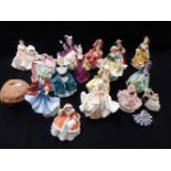 A COLLECTION OF ROYAL DOULTON FIGURINES