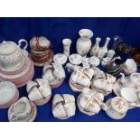 A COLLECION OF AYNSLEY 'WILD TUDOR' WARE, AND OTHER CERAMICS