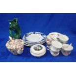 ROYAL ALBERT 'MONTHS' TEA CUPS AND SAUCERS