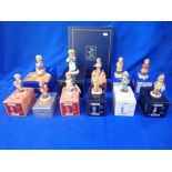 A COLLECTION OF GOEBEL HUMMEL FIGURES (BOXED)