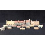 A COLLECTION OF W.H. GOSS SHAKESPEARE'S HOUSE MODELS
