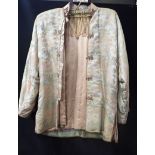 A CHINESE SILK JACKET