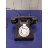 GPO BLACK BAKELITE TELEPHONE