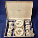 AN AYNSLEY 'PEMBROKE' COFFEE SET