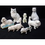 A BESWICK POTTERY PERSIAN CAT