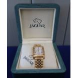 JAGUAR WRISTWATCH, BOXED WITH CERTIFICATE