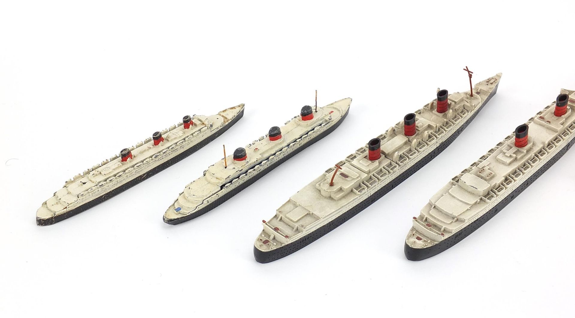 Seven Dinky and Tri-ang diecast metal ships - Image 2 of 5