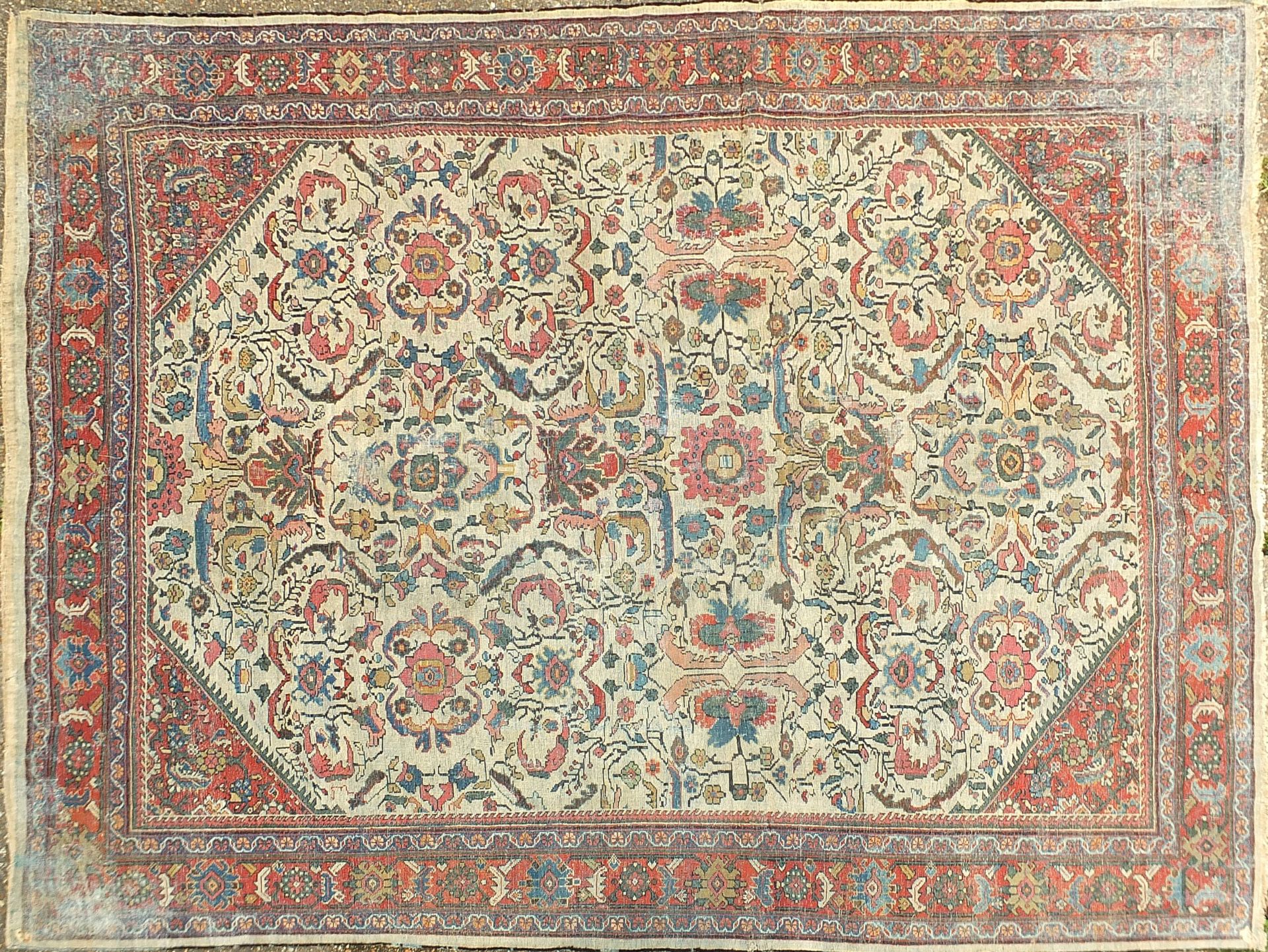 Rectangular Persian Mahal carpet, 335cm x 250cm - Bild 4 aus 5