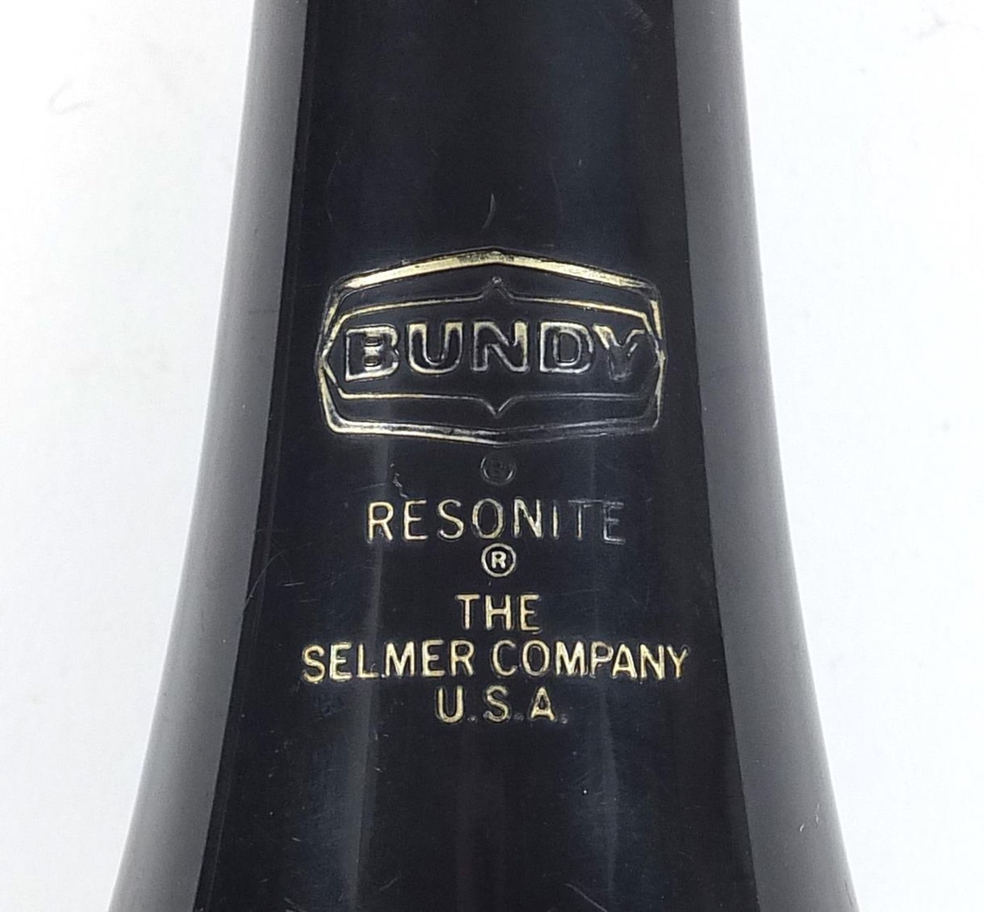 Bundy four piece clarinet by The Selmer Company USA, housed in a fitted case - Image 4 of 7