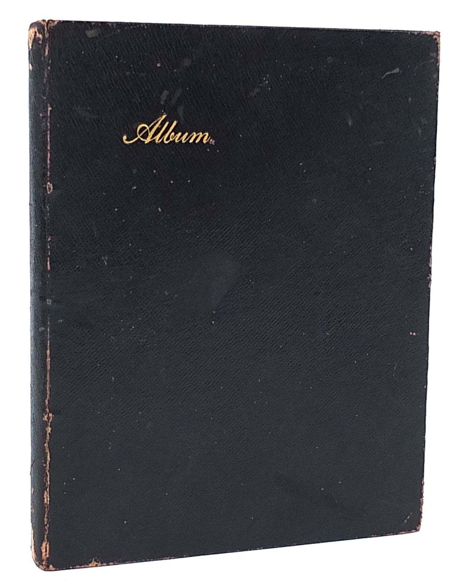 Early 20th century album of annotations and drawings - Bild 6 aus 7