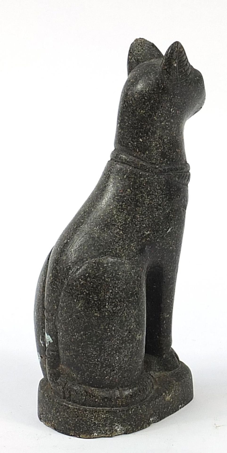 Egyptian style seated cat, 22cm high - Image 2 of 3