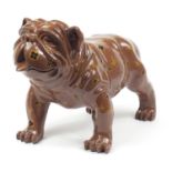 Large Louis Vuitton design English Bulldog, 54cm in length Appears to be in good general