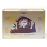 As new Gold Label Collection clock symphonium with animation, boxed