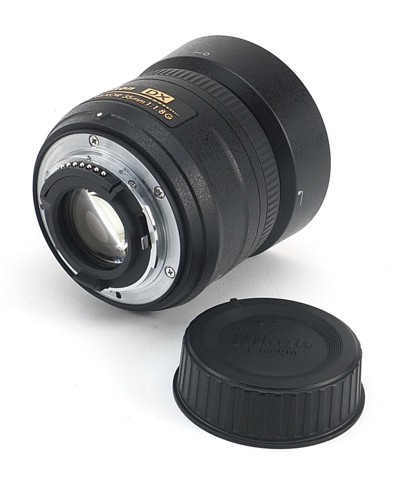 Nikon DX camera lens, AF-S Nikkor 35mm - Image 2 of 4