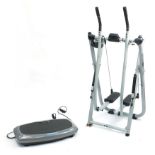 Gazell cross trainer and a Vibrapower slimming plate