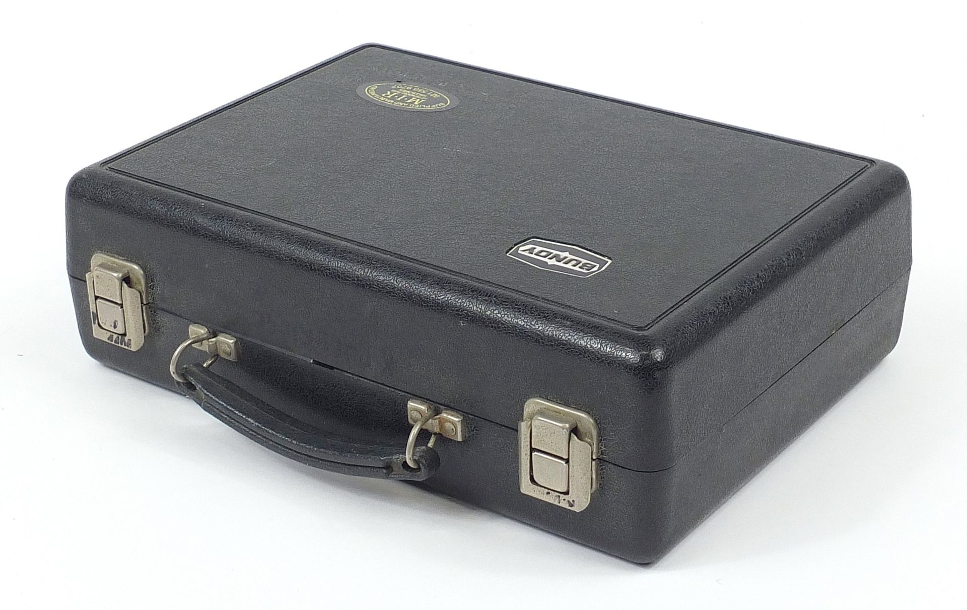 Bundy four piece clarinet by The Selmer Company USA, housed in a fitted case - Image 7 of 7