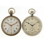 Two pocket watches including Buren Grand Prix and Smiths
