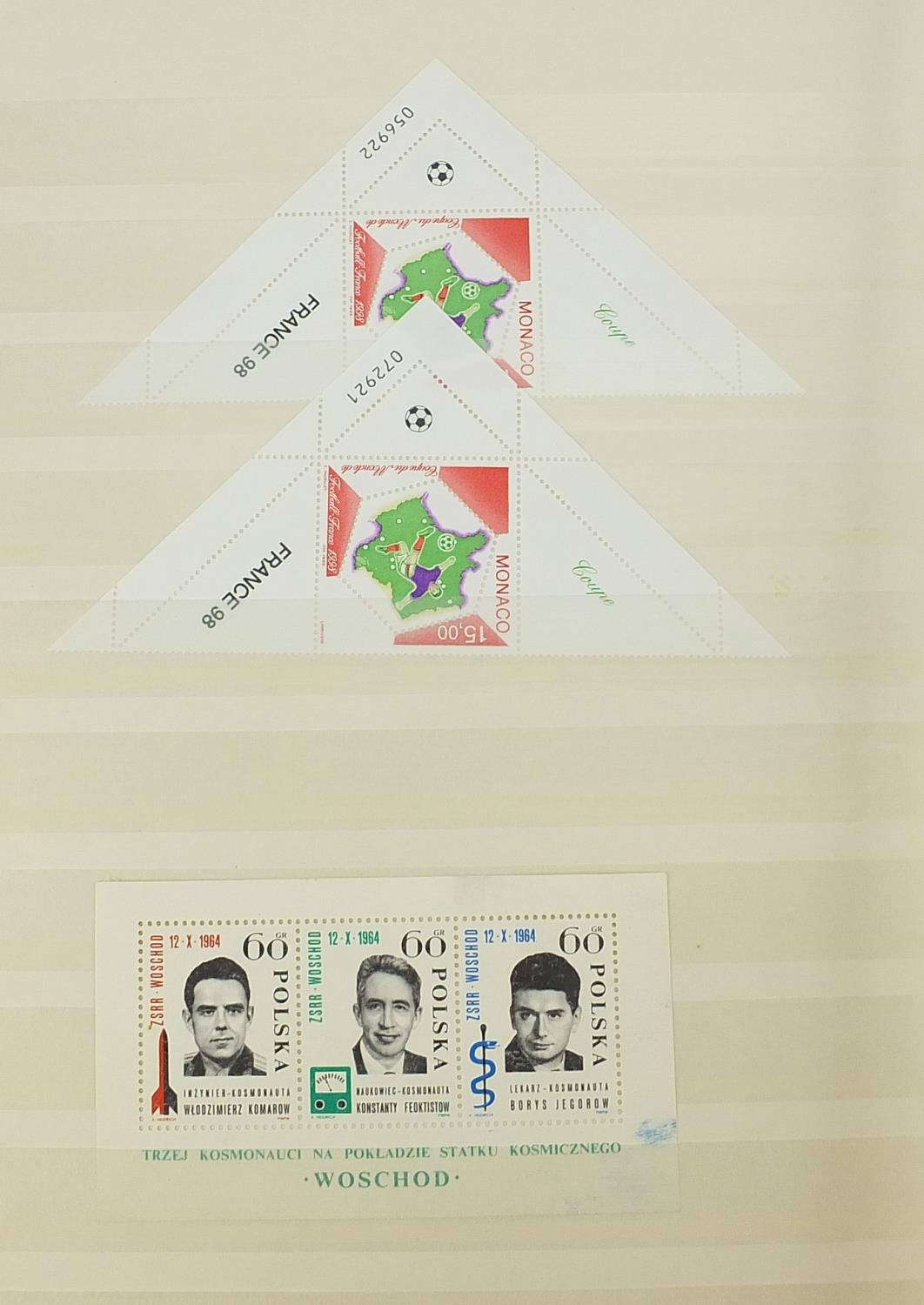 Collection of world stamps arranged in an album including Lundy and Zimbabwe - Image 3 of 5
