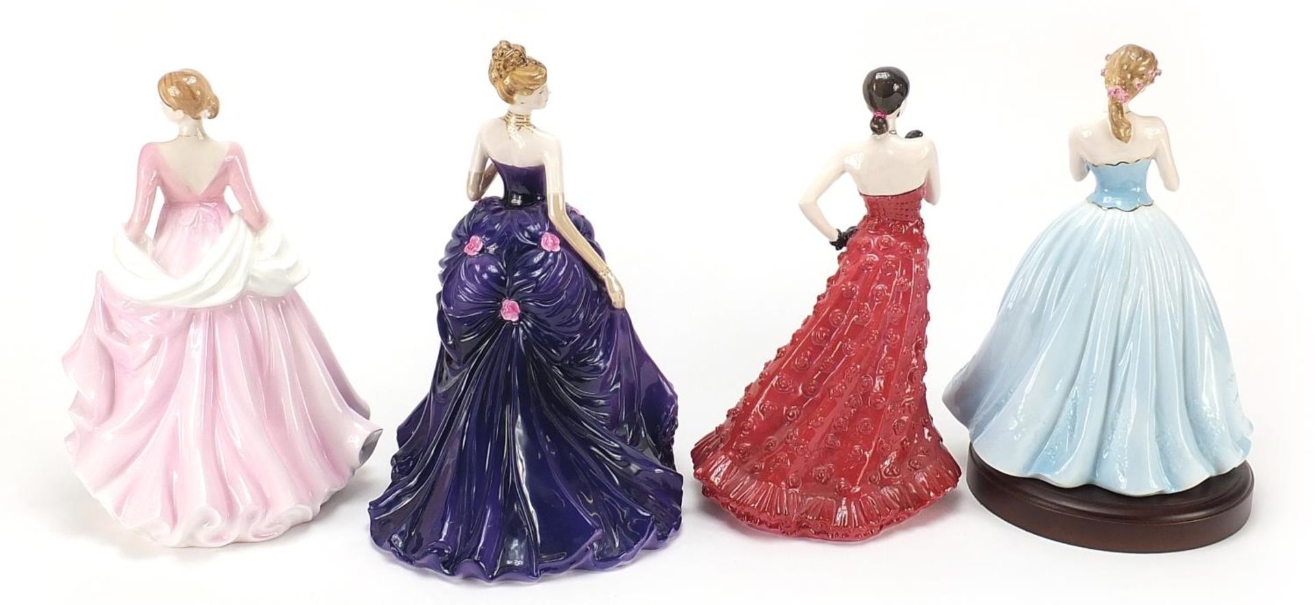 Four Coalport figurines with certificates comprising Perfect Moment, Imogen, Dearest Rose and Lady - Image 3 of 4