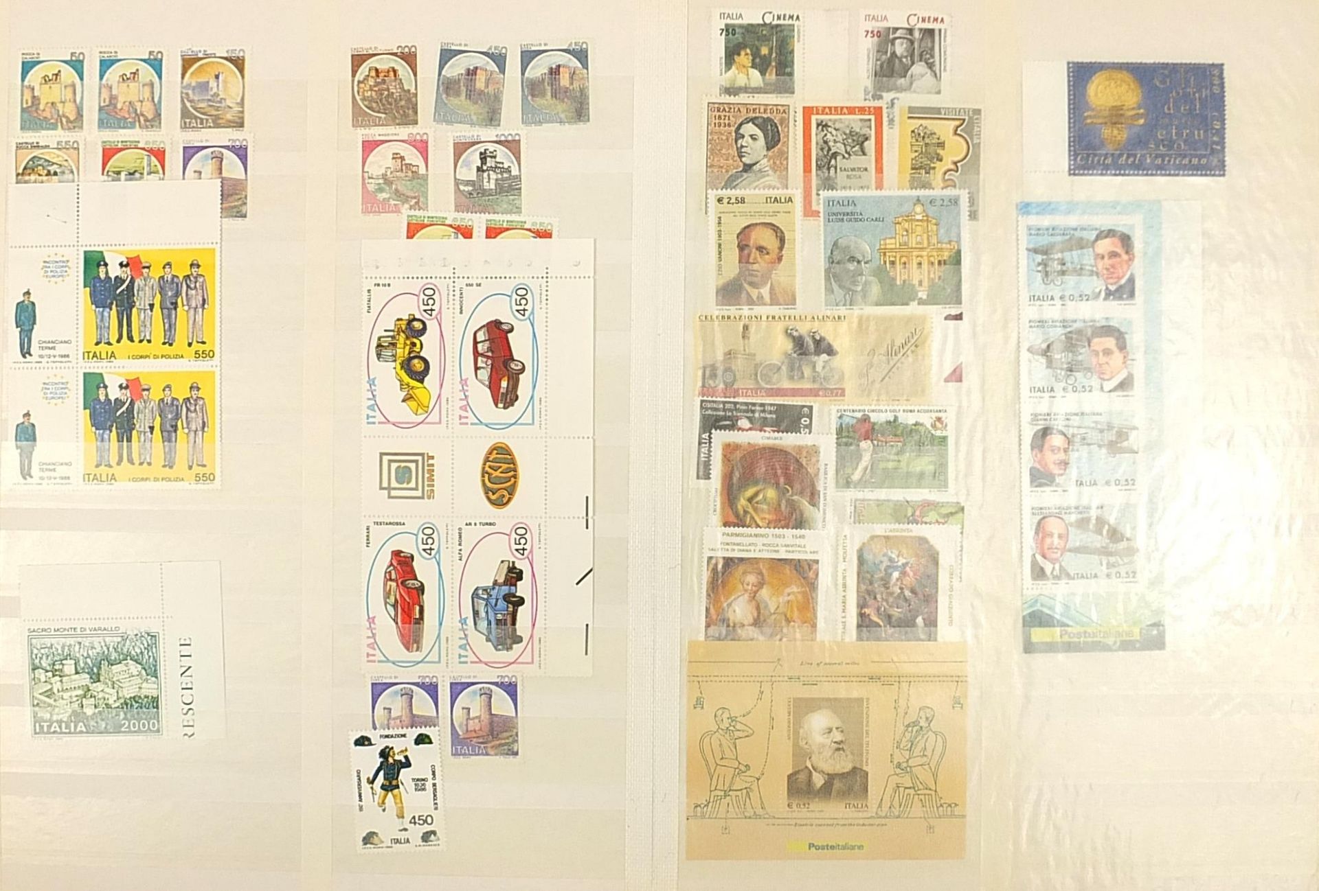 Collection of Commonwealth stamps arranged in an album including Monaco and France - Image 4 of 6