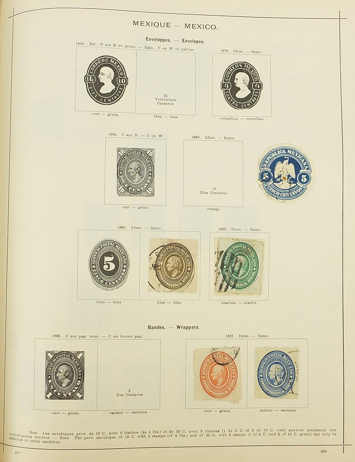 Collection of 19th century and later world stamps including Denmark and Switzerland - Image 5 of 10