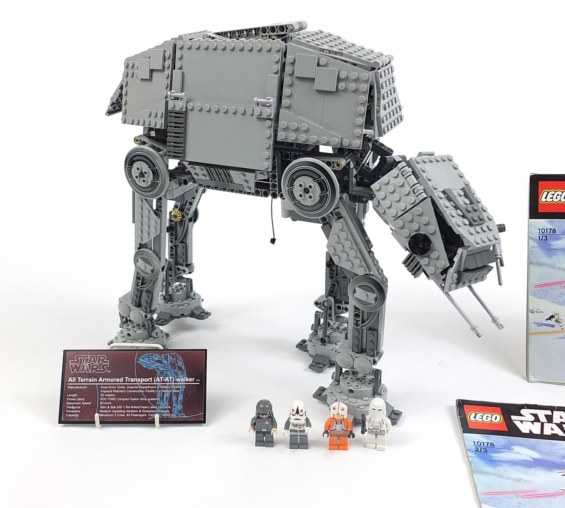 Vintage Lego Star Wars motorised AT-AT 10178 - Image 2 of 3