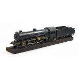 Large scratch built locomotive and tender, 99.5cm in length
