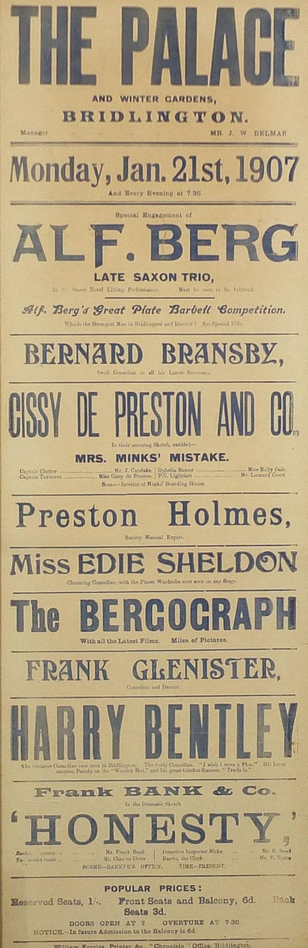 Three 20th century theatre posters including Lyric Theatre, Bromley and Goddards Theatre, - Bild 2 aus 11