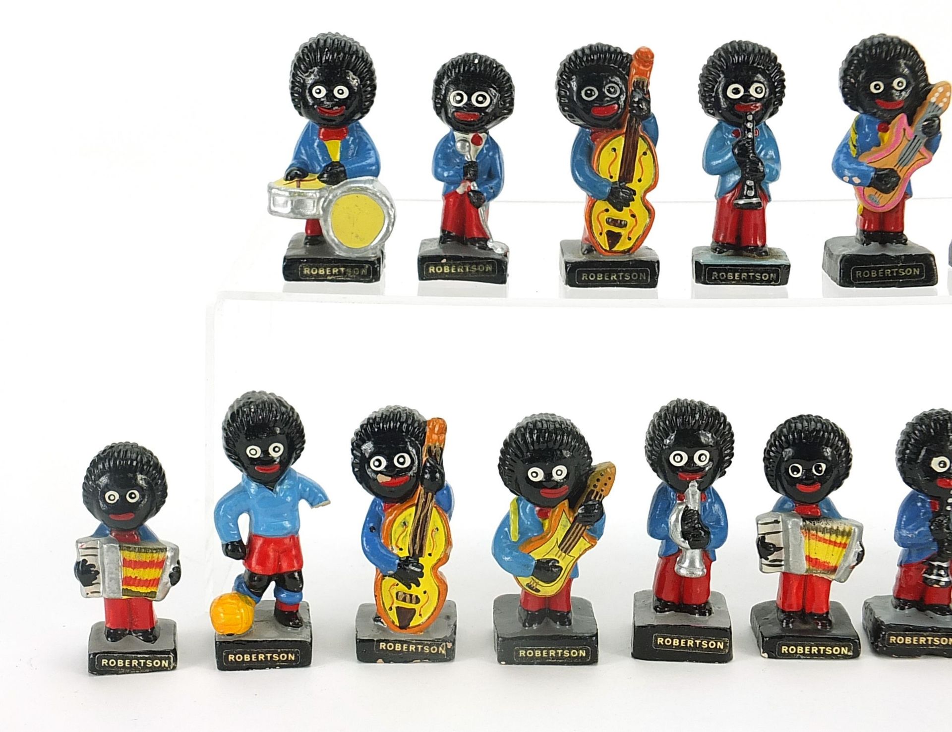 Group of vintage Robertson advertising figures, 7.5cm high - Image 2 of 3