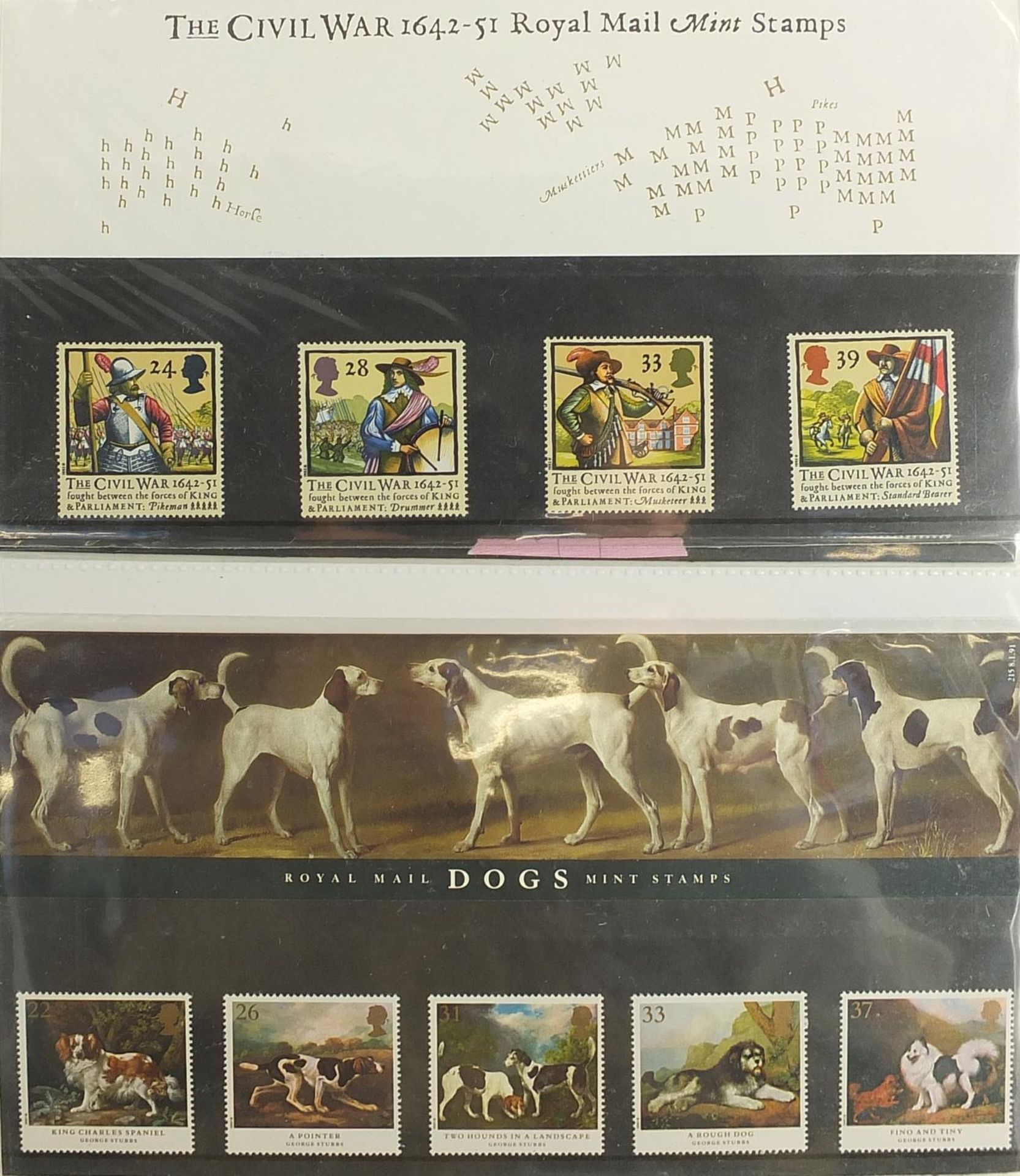 Royal Mint presentation packs arranged in a album - Image 3 of 6